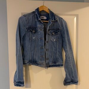 PAIGE Classic Blue Jean Jacket